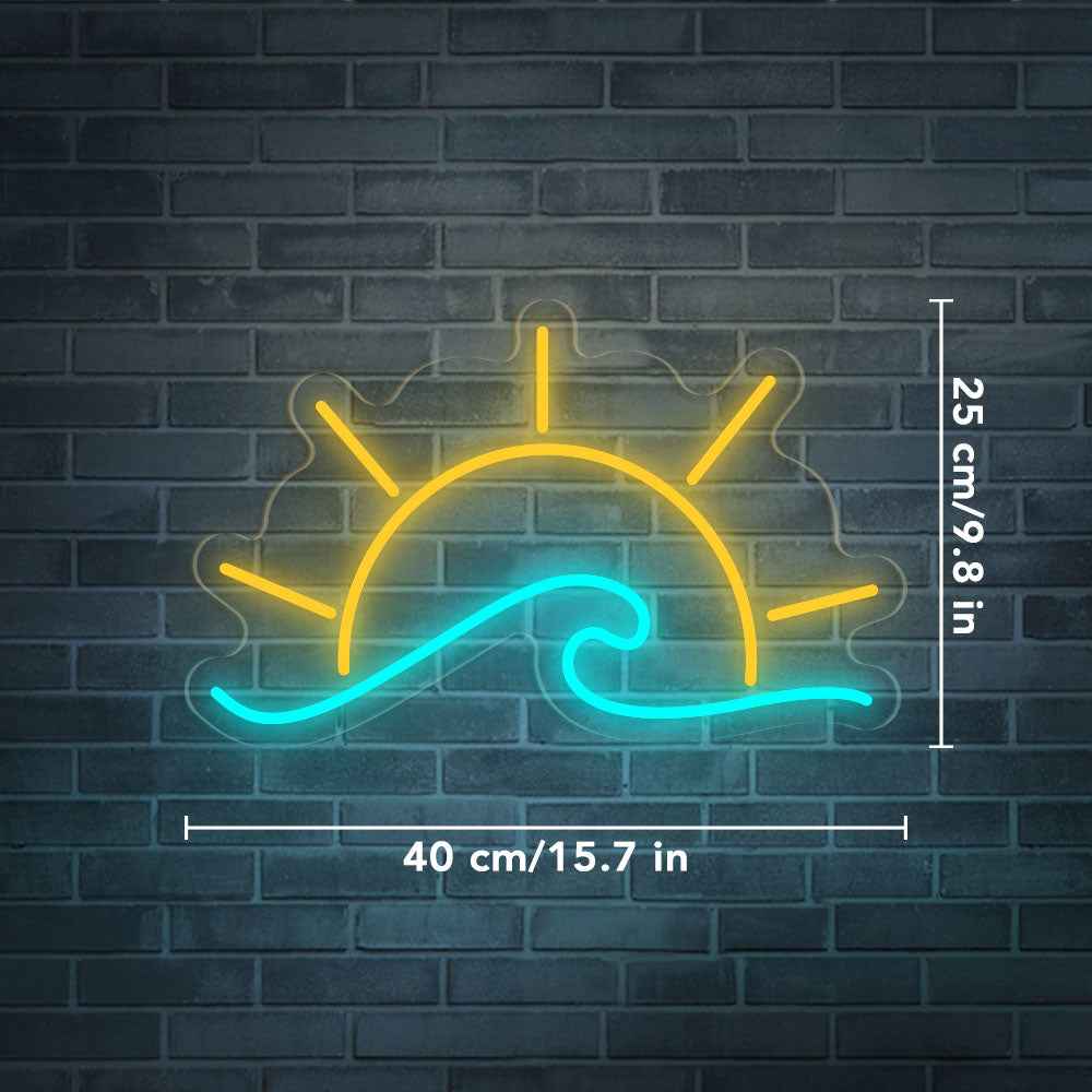 Sunset and Sunrise Neon Sign II - SESIMENT