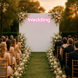 Custom Neon Sign For Wedding