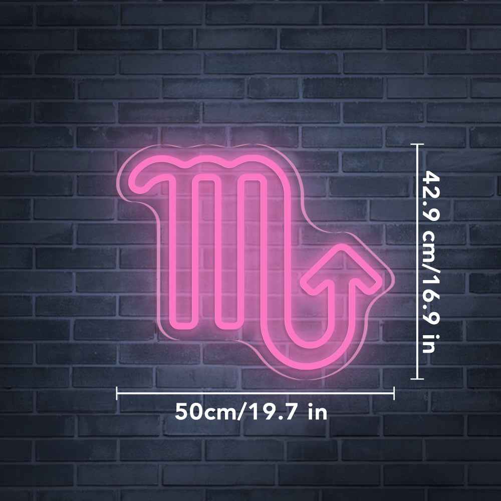Scorpio Neon Sign I - SESIMENT