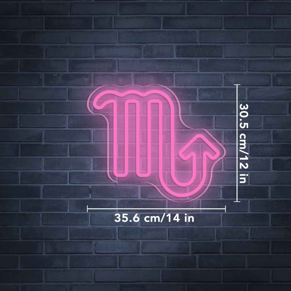 Scorpio Neon Sign I - SESIMENT